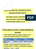 Amfoterycznosc Wodorotlenkow