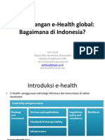 Perkembangan e Health Global Di Indonesia