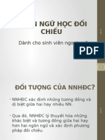 Ngôn Ngữ Học Đối Chiếu (New)