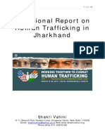 Situational Report On Human Trafficking in Jharkhand Jharkhand Draft Report