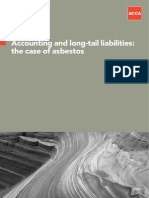 Accounting and Long-tail Liabilities the Case of Asbestos