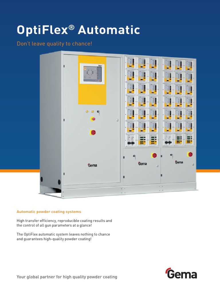 Optiflex Automatic: Don'T Leave Quality To Chance! | PDF | Usability ...