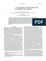 Navier-Stokes Computation of Projectile Base Flow With and Without Mass Injection, Sahu, Nietubicz