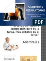 Medicina Interna - Síndromes Respiratorios - MIP Cuevas