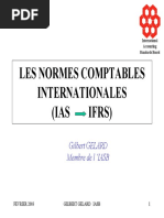 Consolidation En Normes Ifrs Des Etablissements De Credit Cas De La Cdg Actionnaire Normes Internationales D Information Financiere