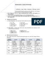 Bentuk Kata - Kata Tunggal PDF