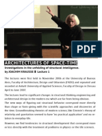 Ankuendigung Architectures of Space-Time Lectures1 F