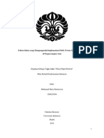 Faktor-Faktor Yang Mempengaruhi Implementasi Public Private Partnership (PPP) (Paper PI) 2014