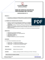 CURSO de Contrataciones Del Estado 2012-JUNIO