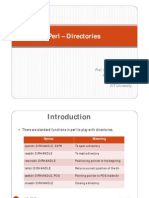 Perl Directories Process MGMT