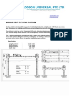 Modular Self Elevating Platform 1