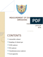 Measurement of Exhaust