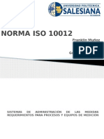 Norma Iso-10012 g2 Metro g1