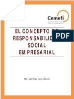 Concepto RESPONSABILIDAD SOCIAL EMPRESARIA