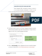 Configuracion Router de Comunicaciones Vanguard 3000