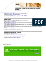 Manipulation of Magnetic Pdarticles On Chip by Magnetophoretic Actuation