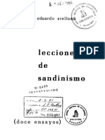 Arellan Jorge Eduardo - Lecciones de Sandinismo