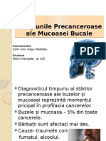 Afec - Iunile Precanceroase Ale Mucoasei Bucale