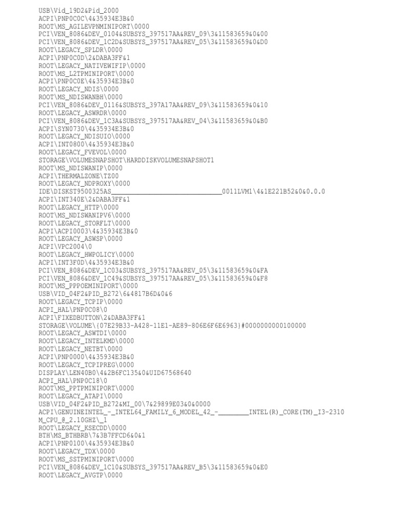 Device Driver Information Summary | PDF | Personal Computing | Computer ...