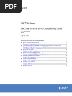 Data Domain Boost Version Compatibility Guide