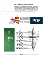 Professional Virtual Cone Pendulum Manual PDF