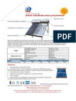 Solarni Vakuumski Termosifonski Sistem