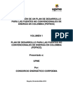 FORMULACIÓN DE UN PLAN DE DESARROLLO PARA LAS FUENTES NO CONVENCIONALES DE ENERGÍA EN COLOMBIA (PDFNCE)