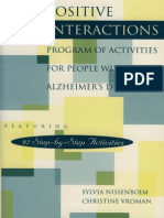 The Positive Interactions Program for People with Alzheimer's Disease (Nissenboim Excerpt)