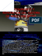 Mantenimiento sistema inyección diesel