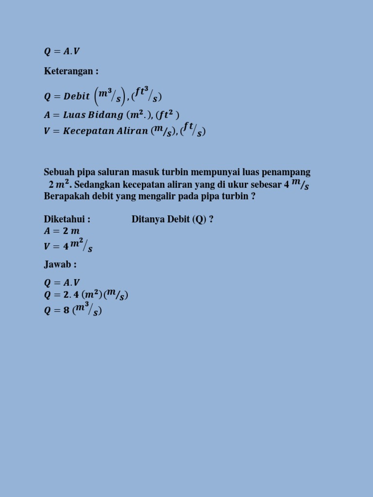 Rumus | PDF | Teknologi & Rekayasa