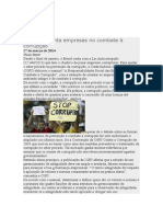 Cartilha Orienta Empresas No Combate à Corrupção