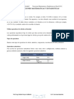 3 Clase 4to Grado Secundaria - Funciones Matematicas y Estadisticas en Excel 2010