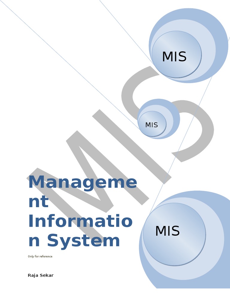 Understanding Management Information Systems | PDF | Management ...