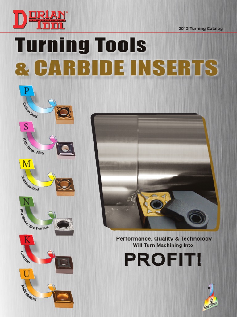 Dorian Tool TurningTools CarbideInserts Tools Mechanical Engineering
