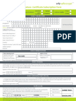 Digital Signature Form