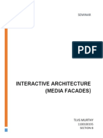 Interactive Architecture Media Facades Seminar