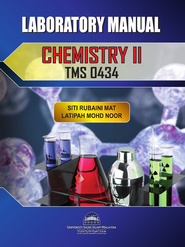 Laboratory Manual Chemistry 2 TMS 0434 25 Laboratories Atoms
