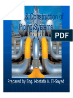 Design & Construction of Piping Systems(1)
