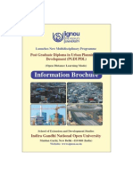 Brochure - PG Diploma in Urban Planning and Development PDF