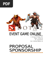 Proposal Pengajuan Sponsorship Event Game Online