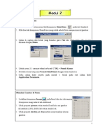 Modul 2: Membuat Sistem Menu