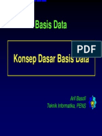 Konsep Dasar Database