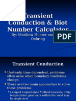 Transient Conduction & Biot Number Calculator