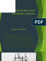 Andrea Doria and Stockholm Collision