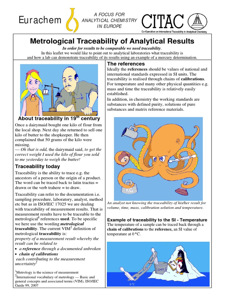 Metrological Traceability in Labs | PDF | Calibration | Metrology