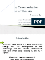 Thin Air Communication