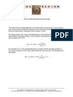 Fitting Friction Loss 