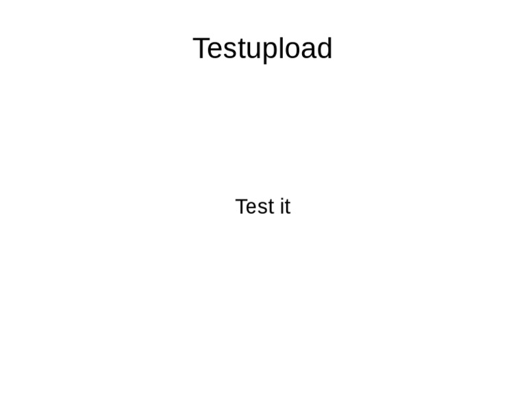 Testit! | PDF