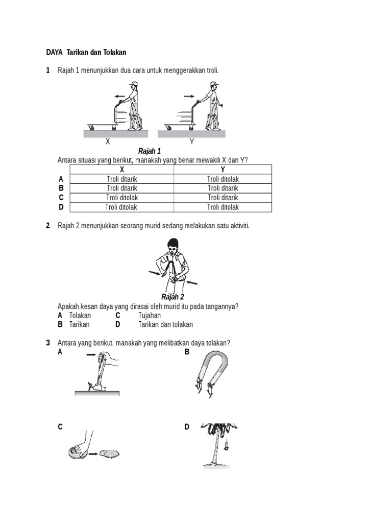 Daya Tarikan Dan Tolakan Pdf