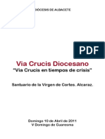 Via Crucis Diocesano, en Tiempos de Crisis - Santuario Virgen de Cortes, Alcaraz 2011